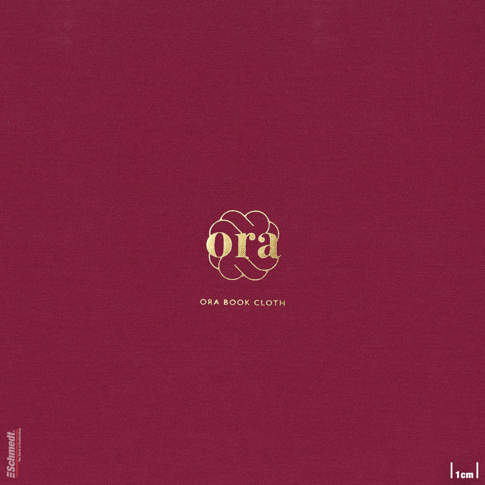 Ora • Buchleinen - Farbe 045 - purpur - Anwendungen: für Bucheinbände, Notizbücher, Ordner, Mappen, Schuber, Kästen, Schachteln, Etuis, Gesc... - Bild-2