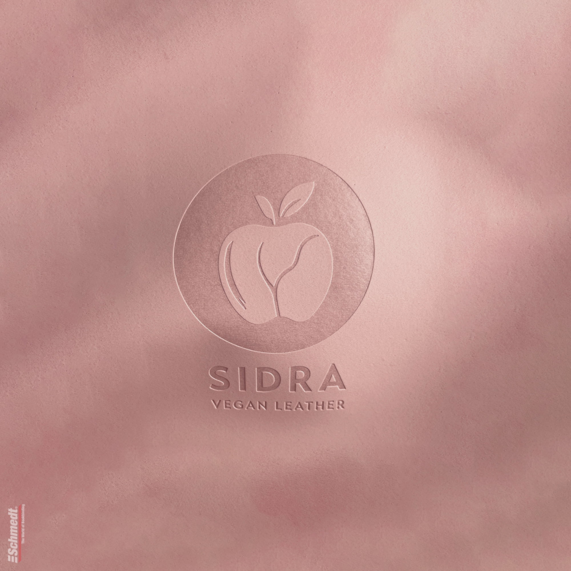 Sidra • cuero de manzana - Color 013 - rosa antiguo - Aplicación: para tapas de libros de alta calidad, álbumes, menús, cajas etc.... - imagen-2