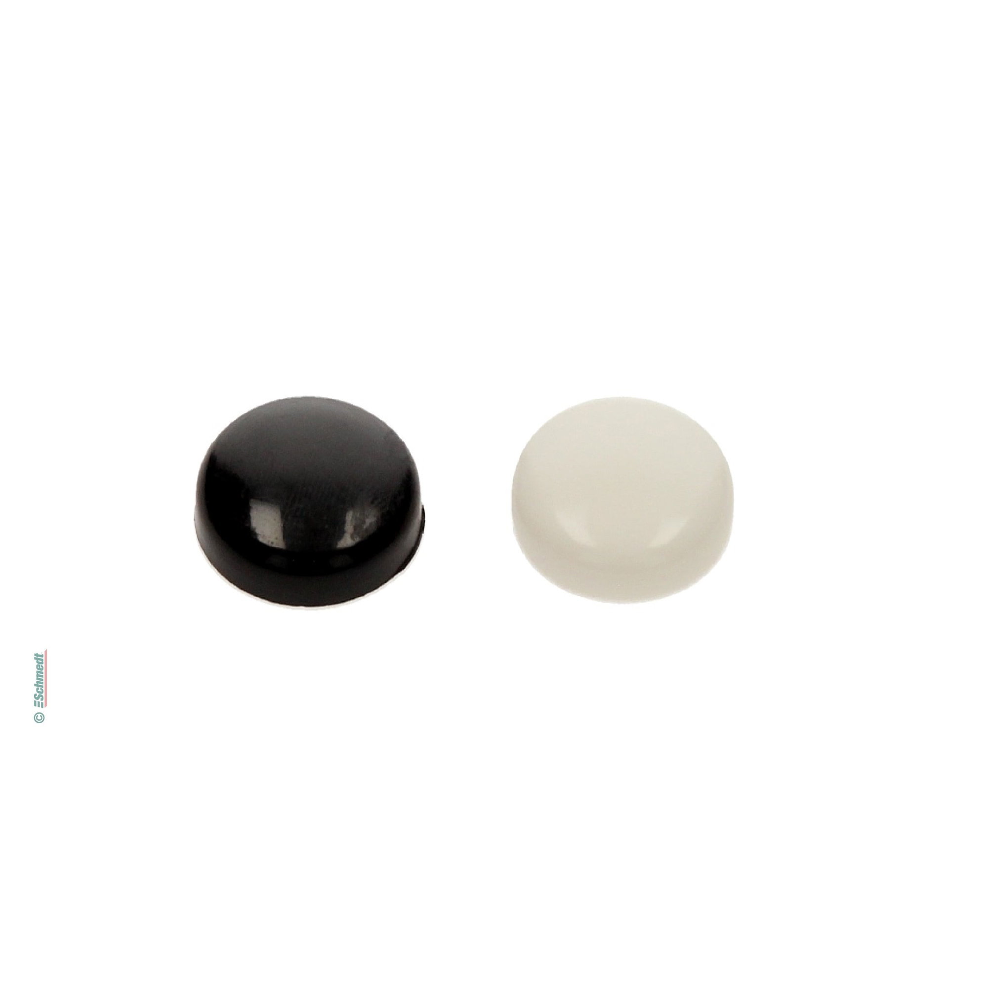 Caps for binding screws - Thickness: 3 mm / Diameter: 15 mm - For fixing, washers nos 5525-014 a...
