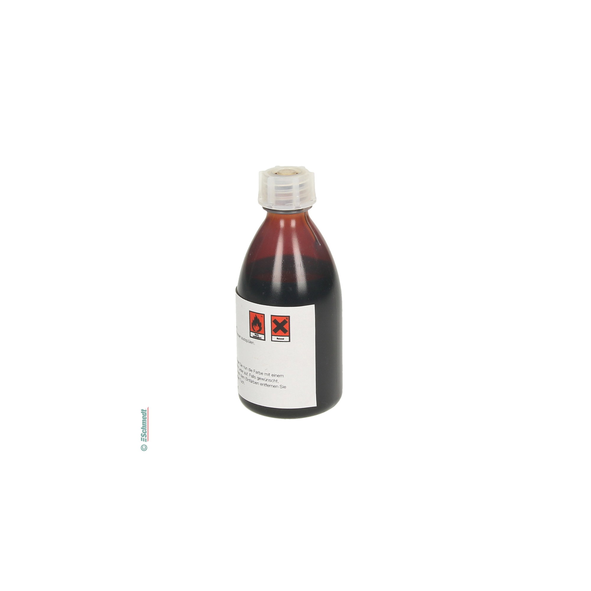 Teinture de cuir lisse - Couleur brun foncé - Nettoyez soigneusement le cuir pour enlever les anciennes couches de vernis. Appliquez ensuite...
