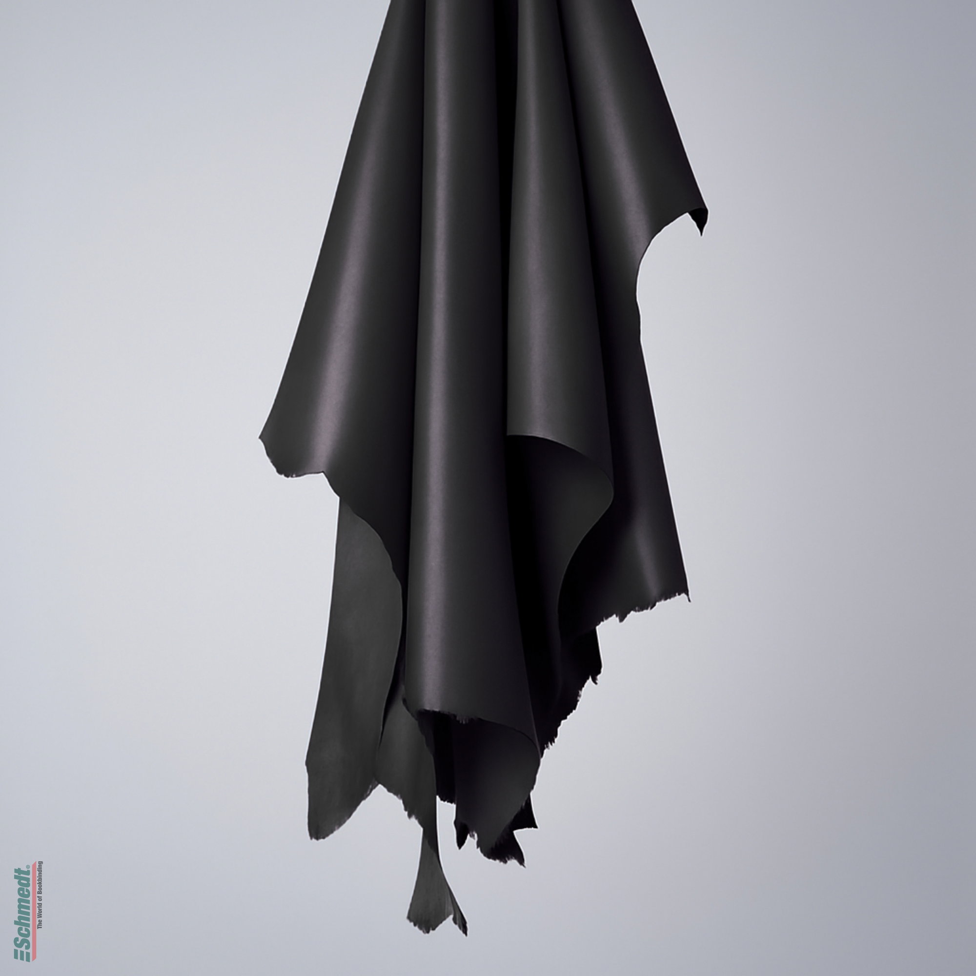 Calf skin - Colour black - for producing high-quality books with a genuine leather cover or restoring leather-bound books... - image-2