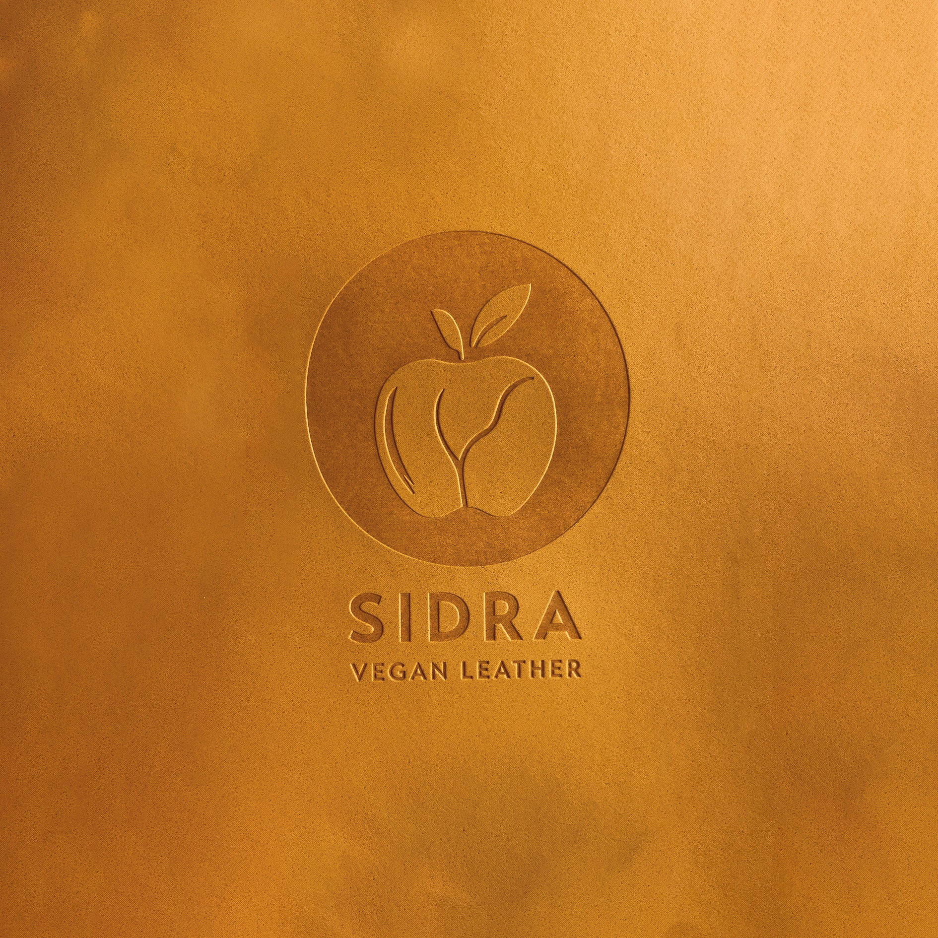 Sidra • cuir de pomme • Couleur 003 curry - Couleur 003 - curry - Largeur (en mm) 645 - pour couvertures de livre de haute qualité,  albums,... - image-2