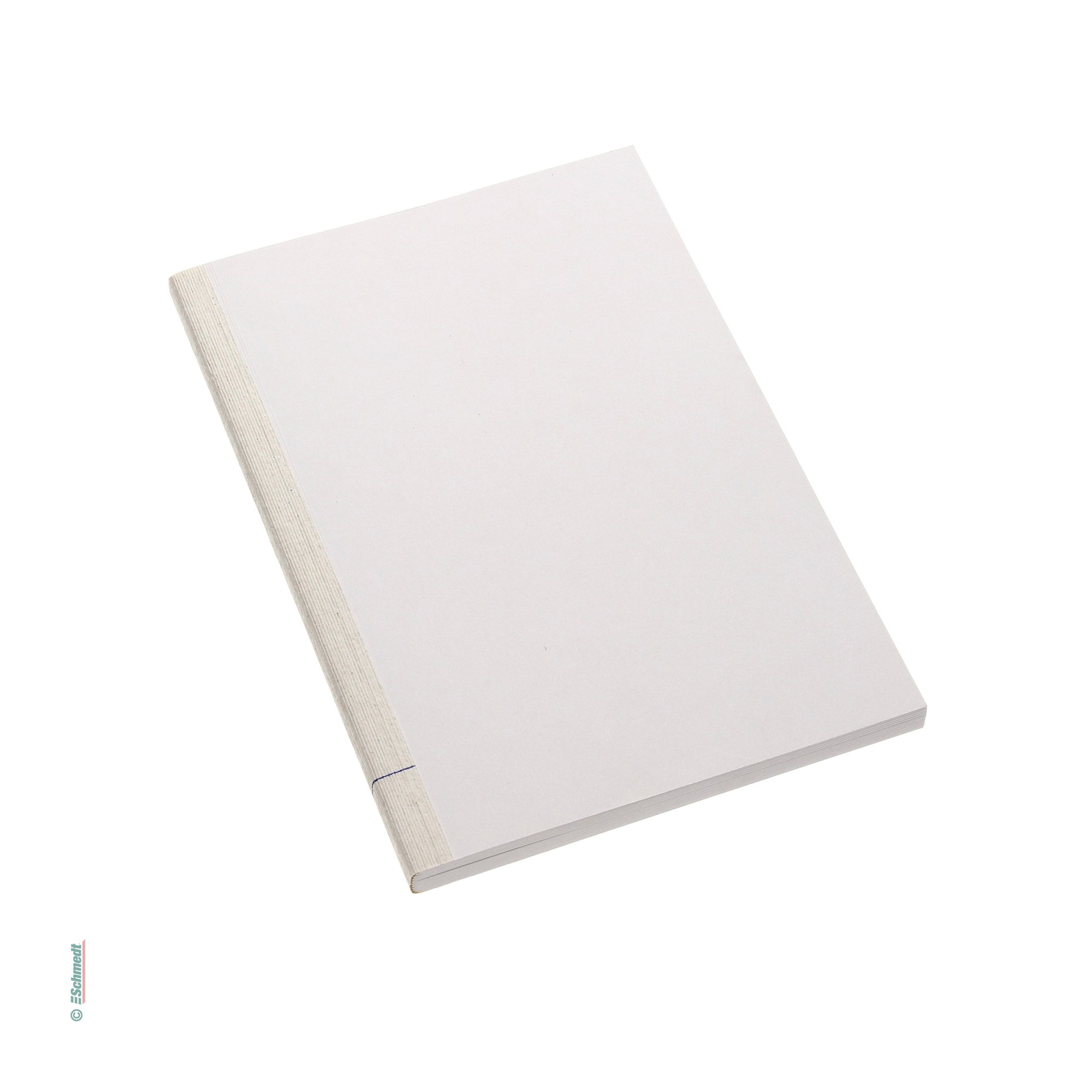 Book block blanks - Colour bright white - Dimensions 145 x 210 mm - Blank (empty) book block to make notebooks, diaries, visitor's books, bo... - image-1