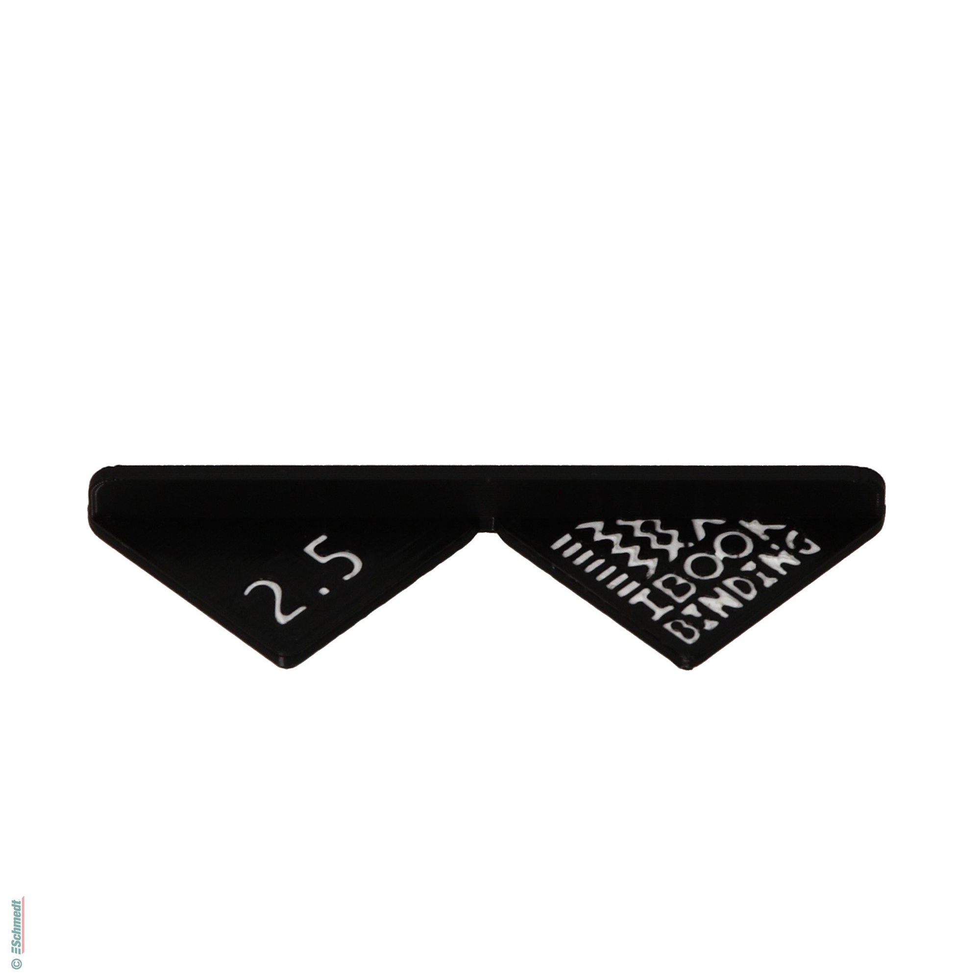 Corner cutting tool - Size 2.5 mm - Practical tool that enables the corner of the turned-in cover material on the book cover to be cut off a... - image-1