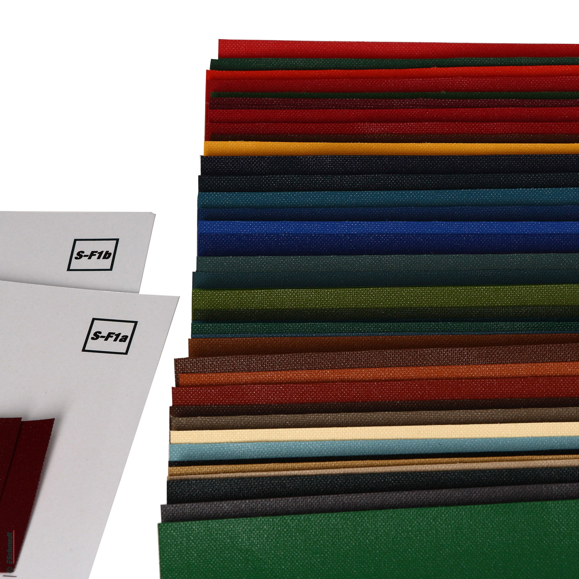 Sample pack - Englisch Buckram library cloth - Sample pack with DIN A4 samples of all 46 shades.... - image-2