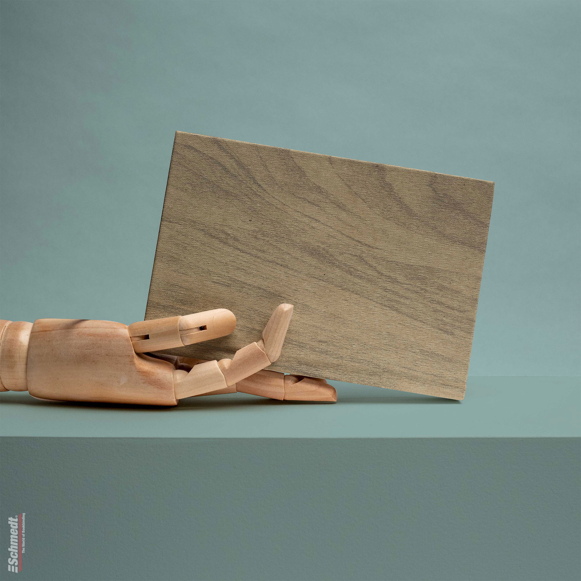 Busto - Natural paper with wood grain - Colour 003 - grey-brown - paper used as cover paper for books, flyer, brochures, boxes, cases, packa... - image-2